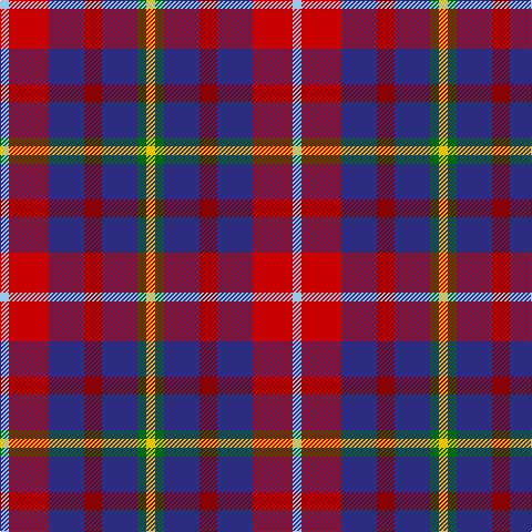 LB/8 R36 DB32 DR16 DB32 G8 Y/8 tartan Tartan detail
