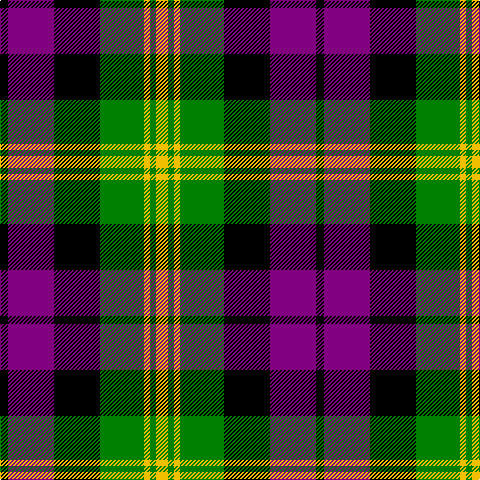K/8 P46 K46 G44 Y6 G6 Y/12 tartan Tartan detail