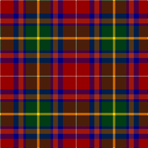 W/2 DR42 DB16 R16 DB8 DG36 Y/8 tartan Tartan detail