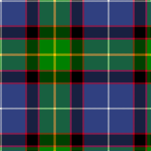 LN/6 B74 R6 K34 R6 G44 Y/8 tartan Tartan detail