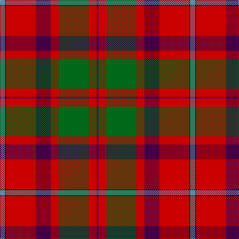 B/10 K2 R60 DP30 R16 G60 R16 DP/4 tartan Tartan detail
