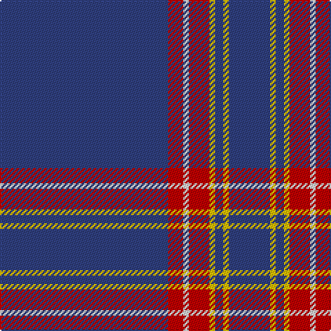 B/122 R11 LN4 R15 Y4 B6 Y4 B/30 tartan Tartan detail