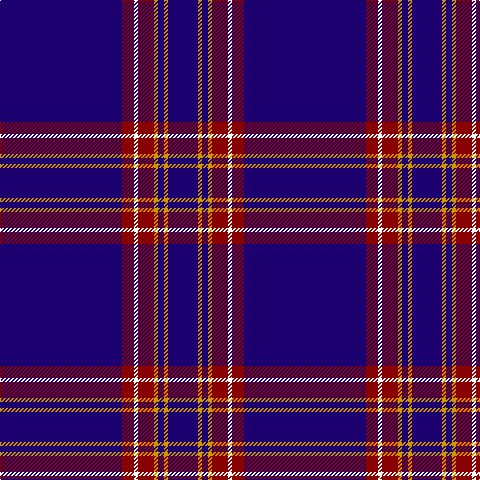 DB/122 DR12 W4 DR16 DY4 DB6 DY4 DB/30 tartan Tartan detail