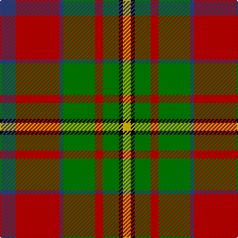 B/16 R44 B4 G32 R8 G16 K4 Y/8 tartan Tartan detail