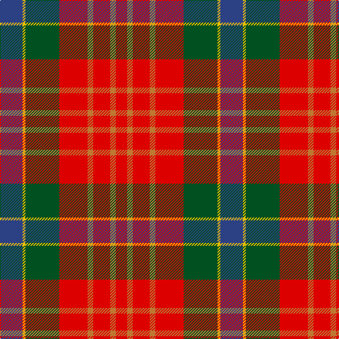 B/32 Y4 G48 R40 DO8 R24 DO8 R/16 tartan Tartan detail