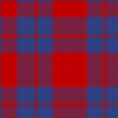 B/3 R64 B3 R3 B62 R3 B3 R/3 tartan Tartan detail