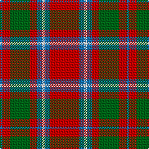 B/4 R12 G32 R12 B8 W4 B8 R/48 tartan Tartan detail