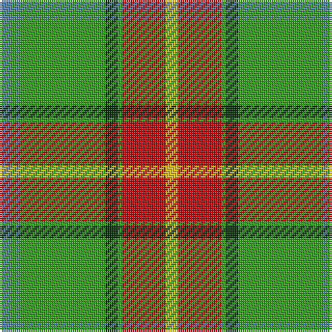 B/6 G2 B2 G41 DG6 G2 R21 Y/6 tartan Tartan detail