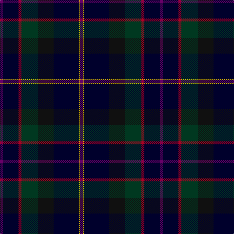 P/6 DB32 DR6 DG34 K32 DB52 Y2 P/6 tartan Tartan detail
