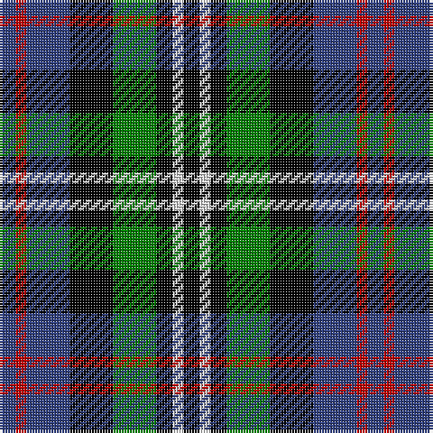 B/6 R4 B16 K16 G16 K6 LN4 K/6 tartan Tartan detail