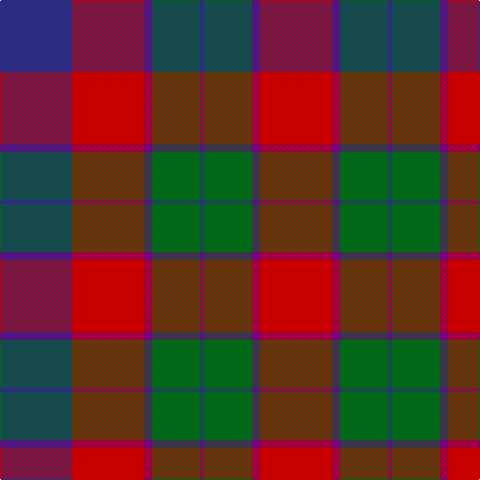 DB/72 R72 P8 G48 DB4 G48 P8 R/72 tartan Tartan detail