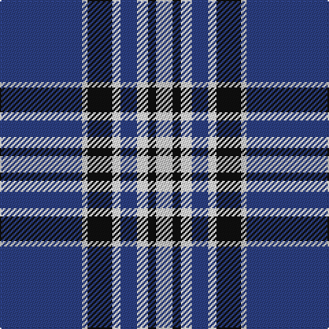 B/60 N4 K18 W6 B12 W8 K6 N/12 tartan Tartan detail