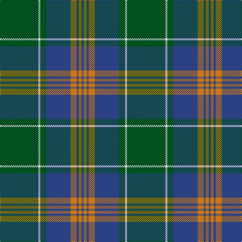 G/76 LN4 G12 B48 O12 B4 O6 B/4 tartan Tartan detail