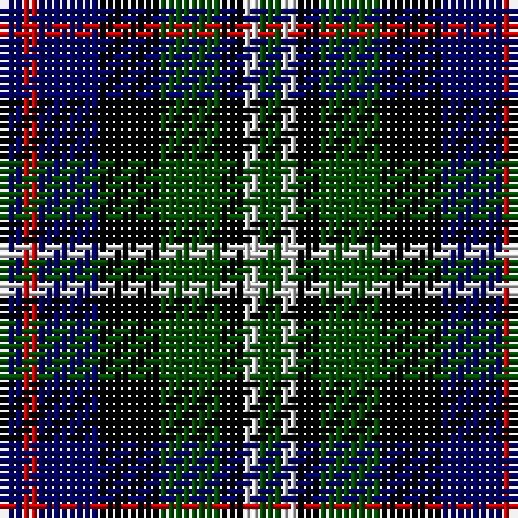 DB/3 R2 DB8 K8 G8 K3 N2 G/3 tartan Tartan detail