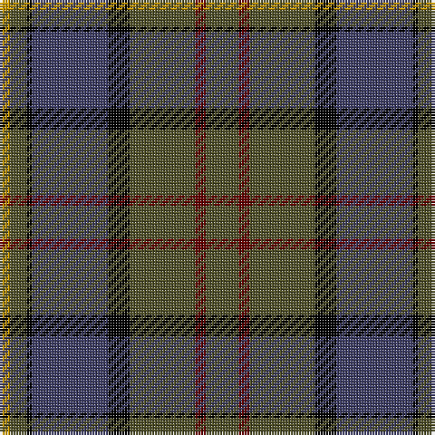 DY/4 G6 K2 N28 K8 G24 DR4 G/12 tartan Tartan detail