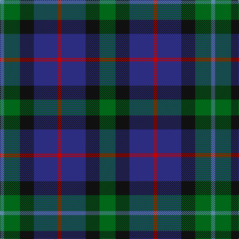 B/8 G32 K28 DB48 R8 DB48 K28 G/32 tartan Tartan detail