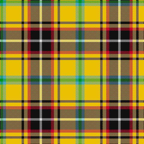 G/10 B10 Y52 K8 Y12 R10 K30 LN/8 tartan Tartan detail
