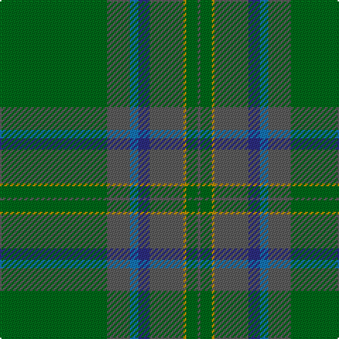 G/76 N16 B6 DB8 N24 DY2 G8 N/2 tartan Tartan detail