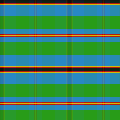 K/12 R4 Y4 B44 G52 B20 R4 Y/4 tartan Tartan detail