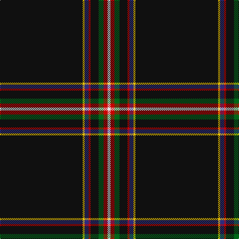 K/166 Y4 DB8 R4 K16 G10 R8 LN/6 tartan Tartan detail