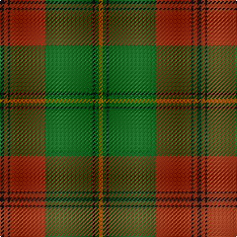 K/4 R4 K2 R36 G48 K2 G4 DY/4 tartan Tartan detail