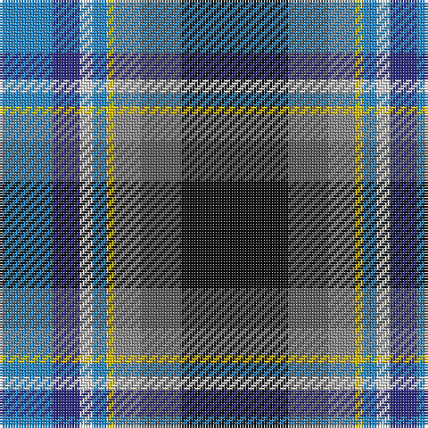 B/20 DB10 LN5 B5 Y3 Na10 N15 K/40 tartan Tartan detail