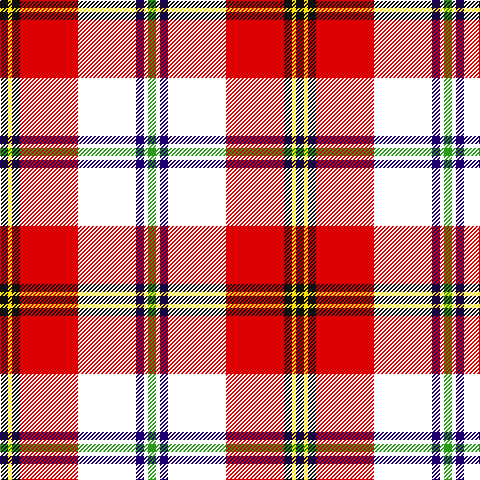 K/8 Y4 K8 R58 W58 DB8 W4 G/8 tartan Tartan detail
