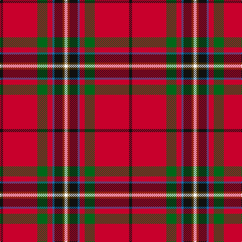 K/6 R68 G20 R10 B4 K16 T4 W/6 tartan Tartan detail