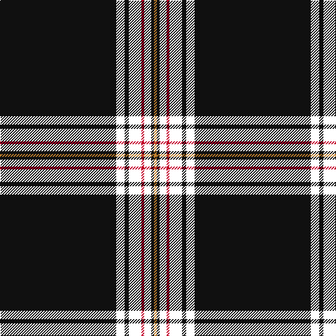 K/166 W12 K6 W18 R4 W10 K4 DO/4 tartan Tartan detail