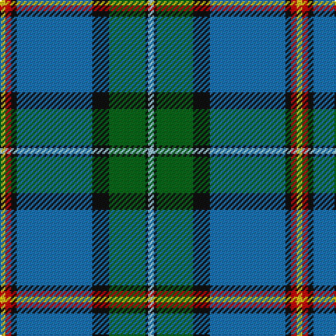 Y/4 R4 K4 B54 K12 G26 K2 LB/4 tartan Tartan detail