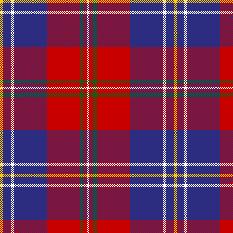 Y/6 DB16 W6 DB68 R68 G8 R8 W/4 tartan Tartan detail