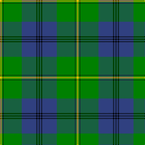 Y/6 G4 K2 G60 B48 K4 B4 K/4 tartan Tartan detail