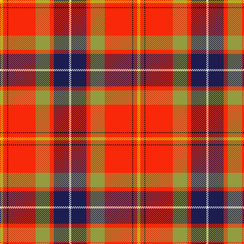 Y/6 R8 K2 R54 LT28 R8 DB30 LN/4 tartan Tartan detail