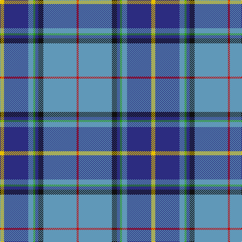 R/4 B66 K10 DB6 G4 B10 DB48 Y/8 tartan Tartan detail