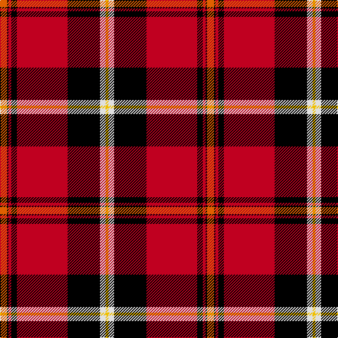 O/10 K2 R4 K8 R72 K46 LN8 Y/4 tartan Tartan detail