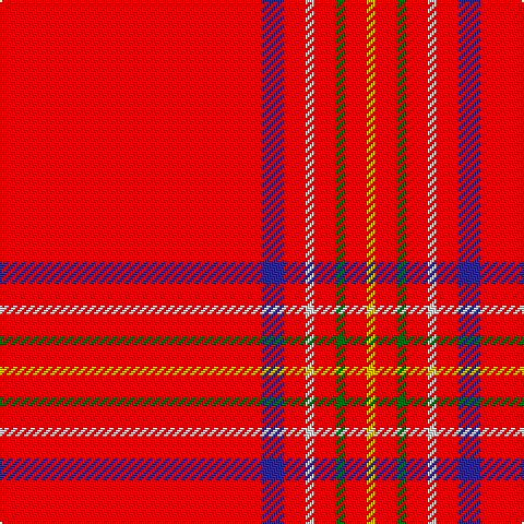 R/120 DB10 R10 LN4 R10 G4 R10 Y/4 tartan Tartan detail