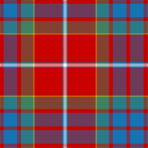 R/12 B44 R12 G40 Y4 R90 B4 W/10 tartan Tartan detail