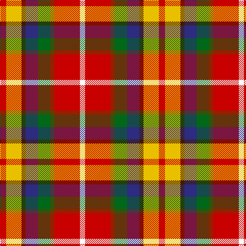 R/12 Y30 DR8 DB24 G24 T8 R50 W/10 tartan Tartan detail