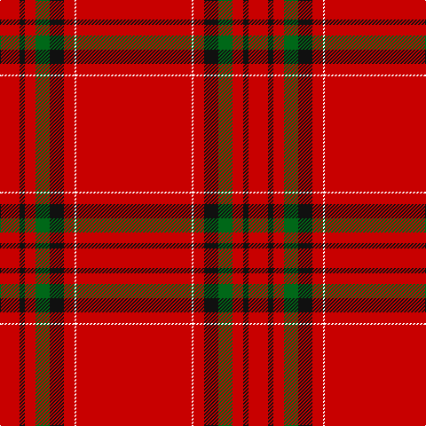 R/22 K6 R12 G16 K16 R12 W2 R/130 tartan Tartan detail
