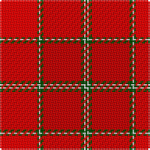 Ra/24 G1 N1 G2 R24 G2 N1 G/1 tartan Tartan detail