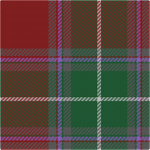 DR/52 N8 DR2 P4 G2 N8 G28 LN/4 tartan Tartan detail