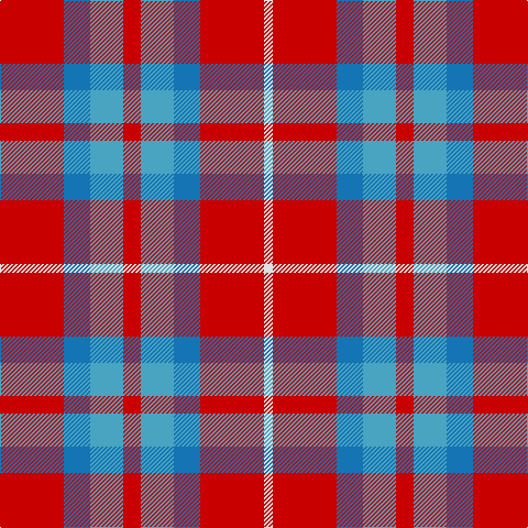 LN/8 R58 B24 Ba30 R16 Ba30 B24 R/58 tartan Tartan detail