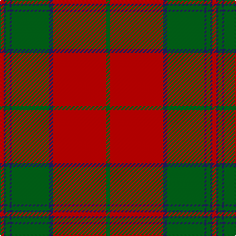 R/4 DB2 G4 DB2 G38 DB4 R54 G/4 tartan Tartan detail