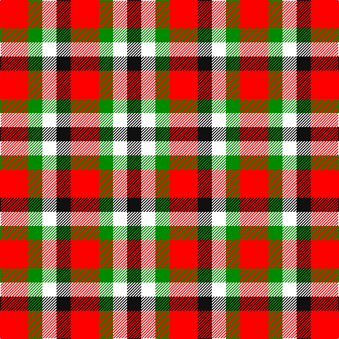 R/40 G20 W20 K20 R40 G20 W20 K/20 tartan Tartan detail