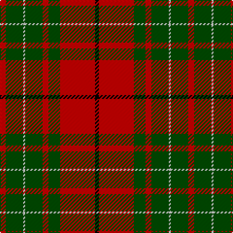 R/6 G18 N2 G18 R6 G12 R36 K/4 tartan Tartan detail