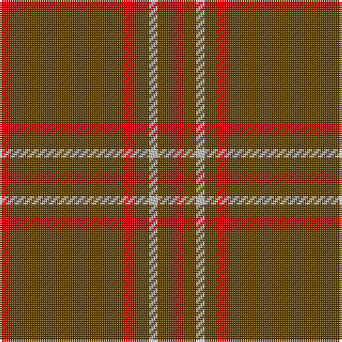 R/6 T6 N4 T6 R6 T20 T32 R/6 tartan Tartan detail