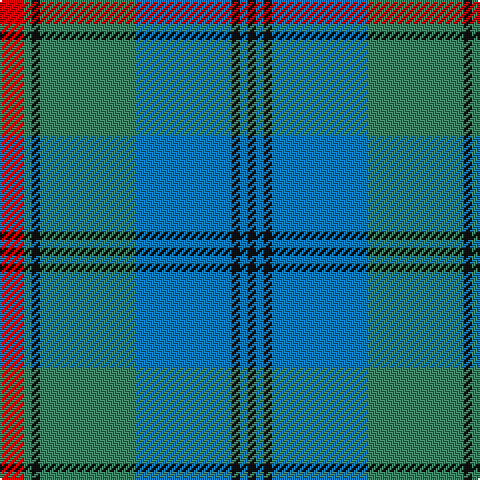 R/12 G4 K4 G48 B48 K4 B4 K/4 tartan Tartan detail