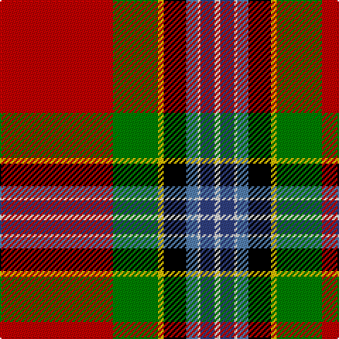 R/80 G32 Y4 K16 Ba8 LN2 B10 LN/4 tartan Tartan detail