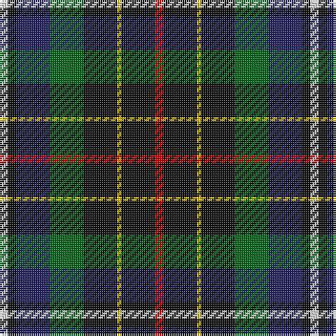 LN/4 K4 DB16 G16 K16 Y2 K16 R/4 tartan Tartan detail