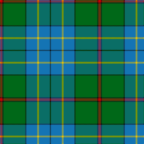 K/4 B36 Y6 B36 K4 G72 K4 R/8 tartan Tartan detail